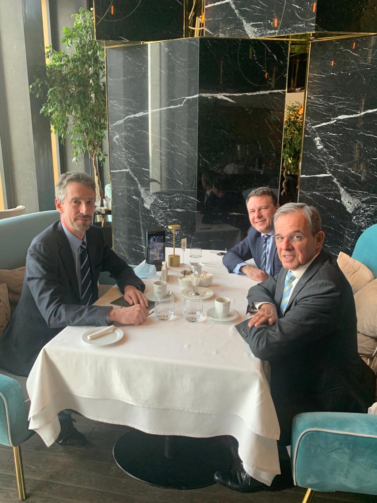 Déjeuner avec M. Didier Canesse, Ambassadeur de France au Kazakhstan