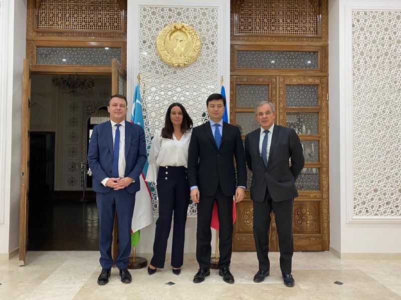 2021 : Son Excellence Ardor Rustambaev, Ambassadeur e la République d'Ouzbékistan en France