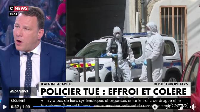 Policier tué à Avignon : pas un mot de Macron