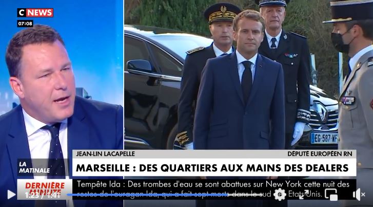 A Marseille, Macron fait le méthode Coué