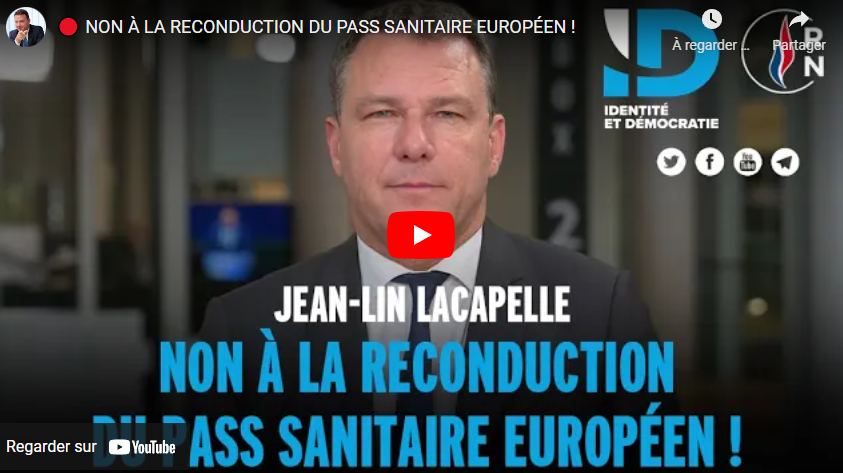 Non à la reconduction du pass sanitaire européen !