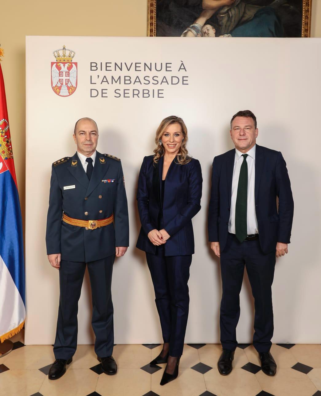 SE Ana Hrustanovic, ambassadrice de Serbie en France